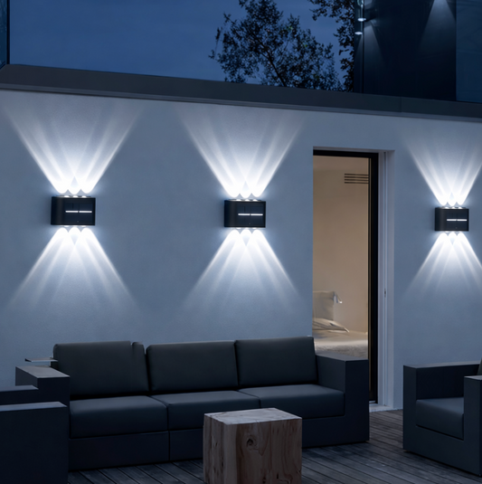 Luz de pared solar DOBLE