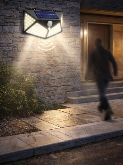 Luz solar con sensor de movimiento PIR