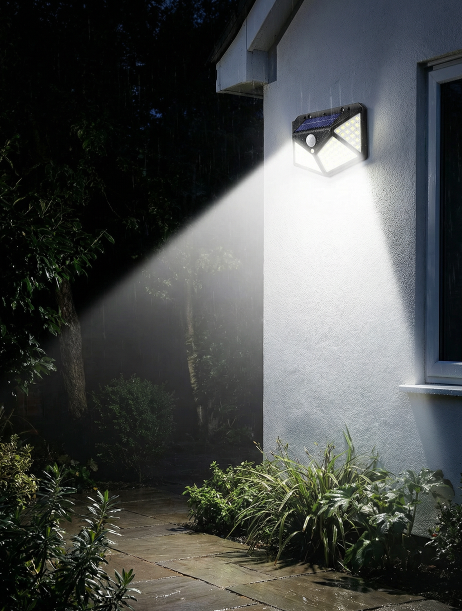 Luz solar con sensor de movimiento PIR